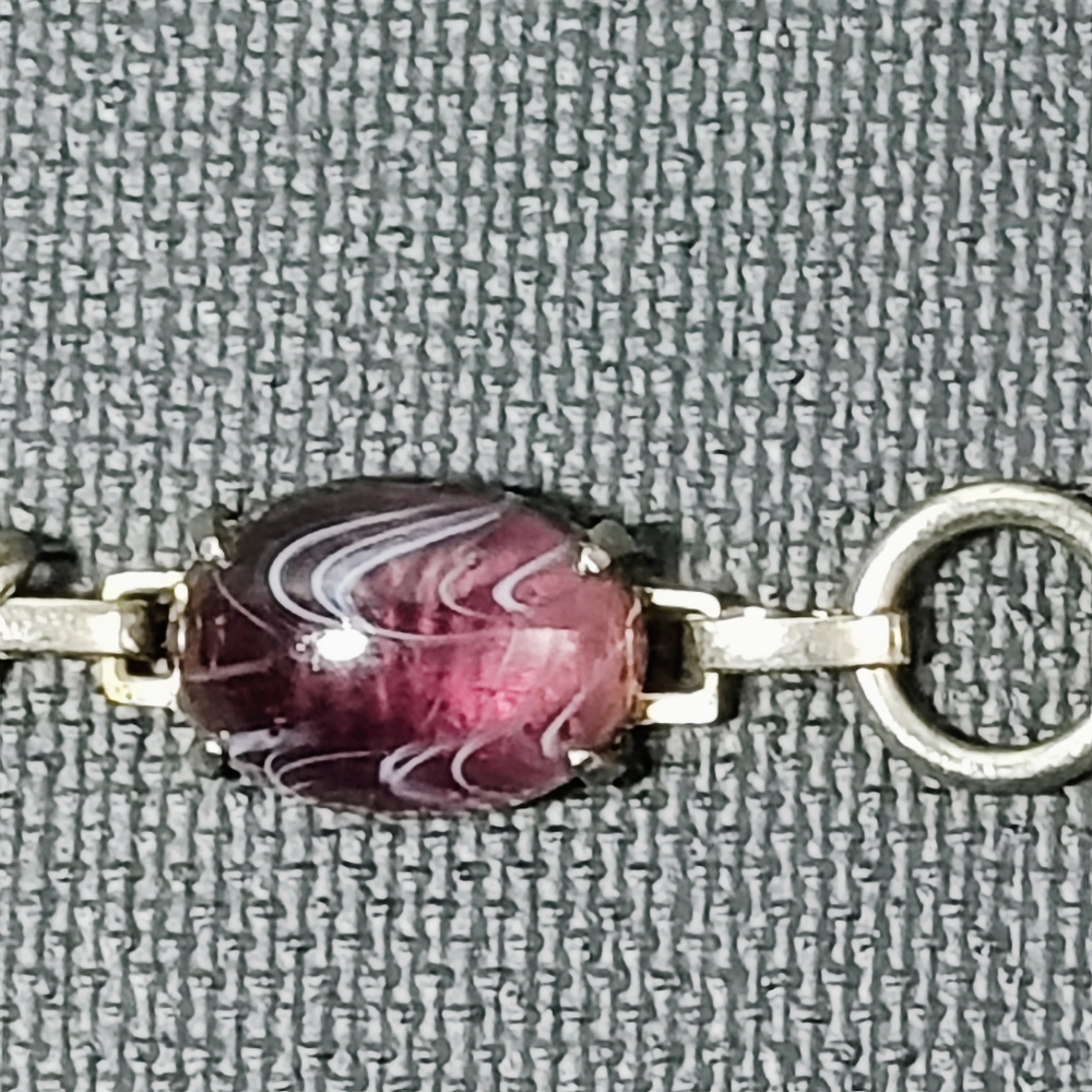 Vintage Multicolor Stone Bracelet - Picture 3 of 8